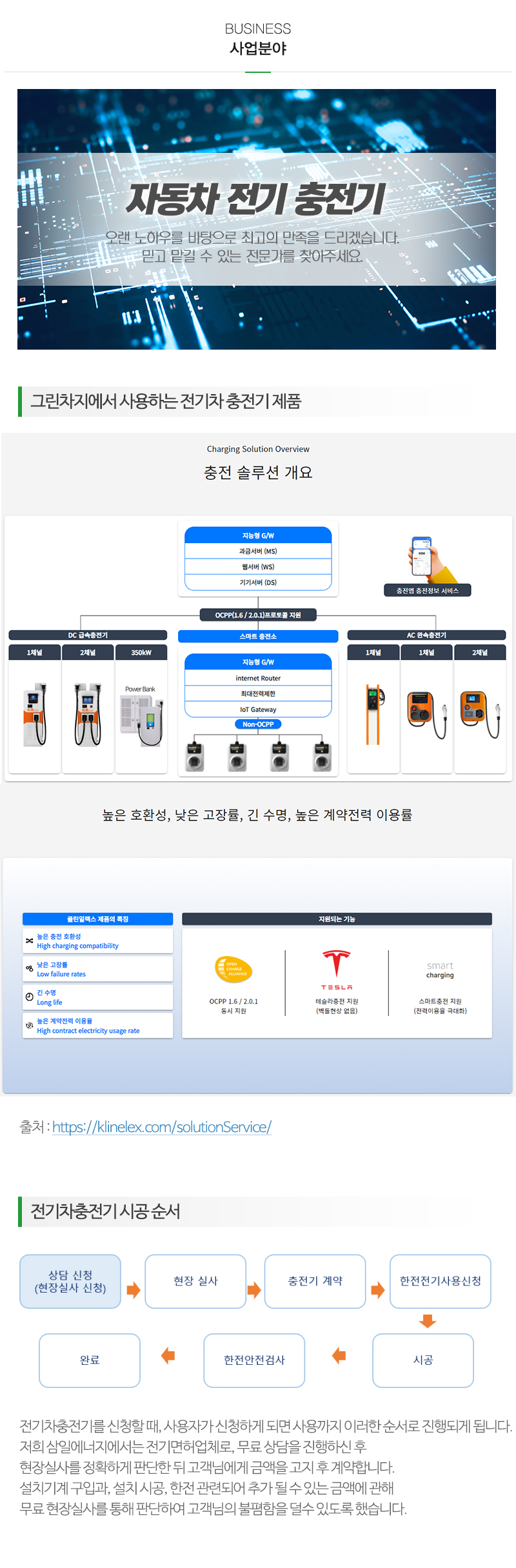 그린차지전기차충전기_내용